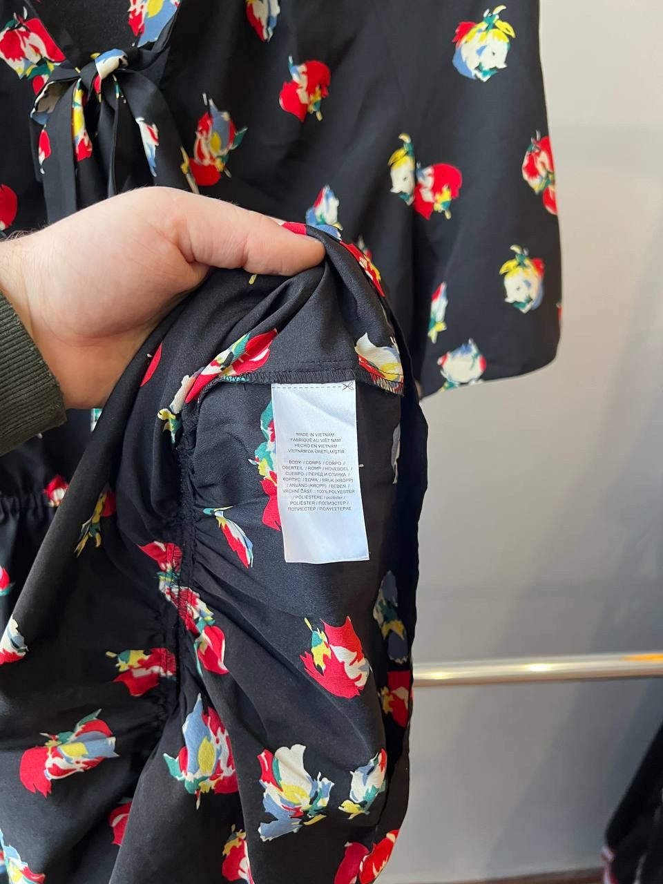 Lauren Ralph Lauren LAUREN RALPH LAUREN BLACK LABEL BLACK FLOWERS ART DRESS SZ 4 Size S / US 4 / IT 40 - 9 Thumbnail