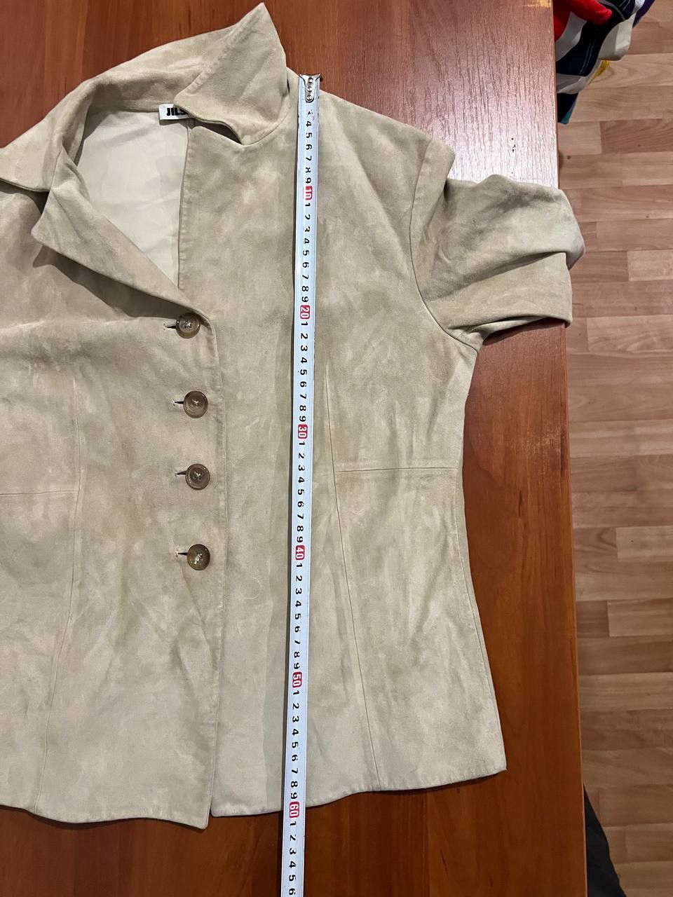 Jil Sander JIL SANDER RARE VINTAGE ARCHIVAL LEATHER BUTTON BLAZERJACKET Size XS / US 0-2 / IT 36-38 - 20 Thumbnail