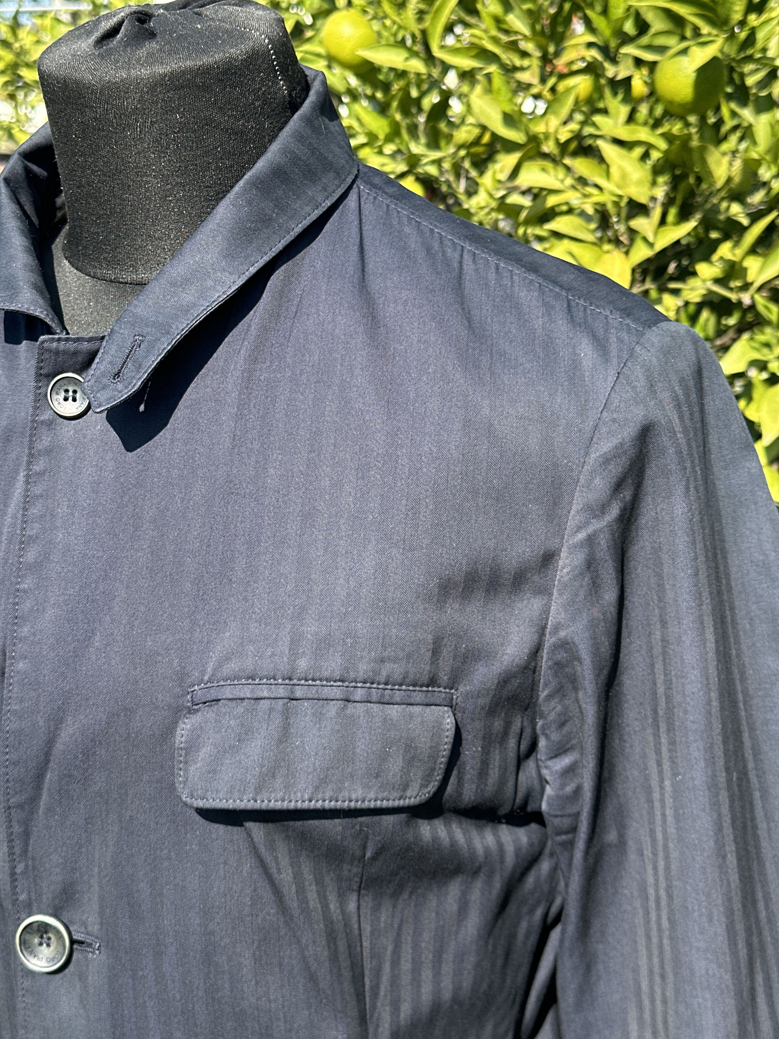 Loro Piana Loro Piana Unstructured Cotton Blend Blazer 3-Button Size 48 Size US M / EU 48-50 / 2 - 11 Thumbnail