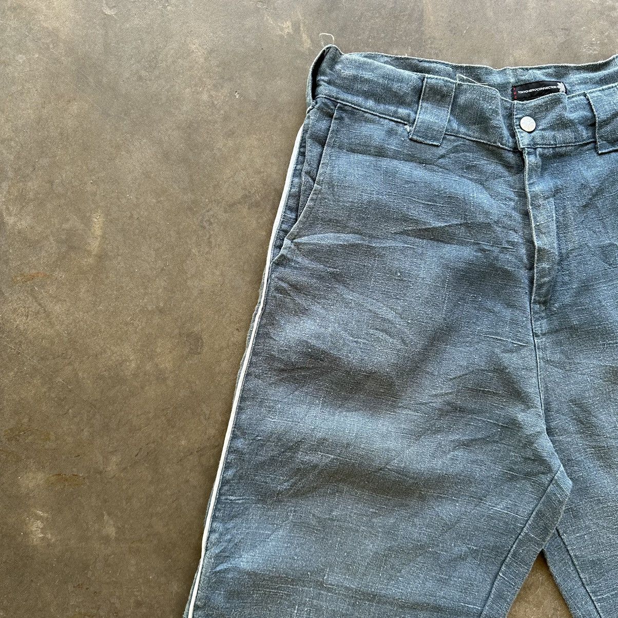 Japanese Brand THC Tokyo Hemp Connection Faded Straigh Cut Trouser Pants Size US 32 / EU 48 - 4 Thumbnail