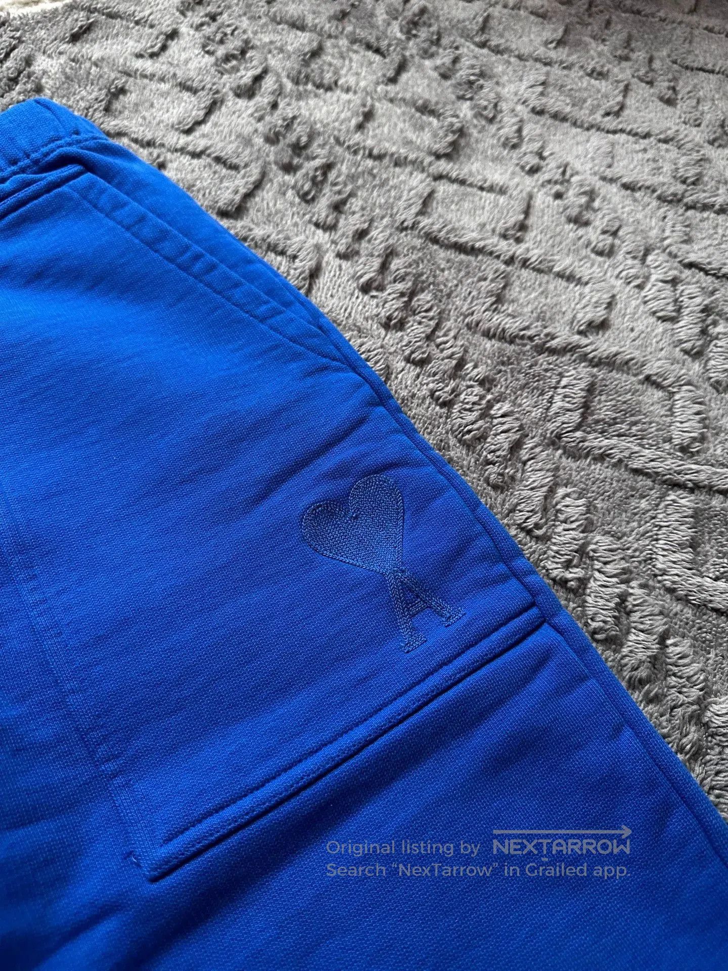 AMI AMI Paris Blue Wide-Leg Trousers. Size US 30 / EU 46 - 3 Thumbnail
