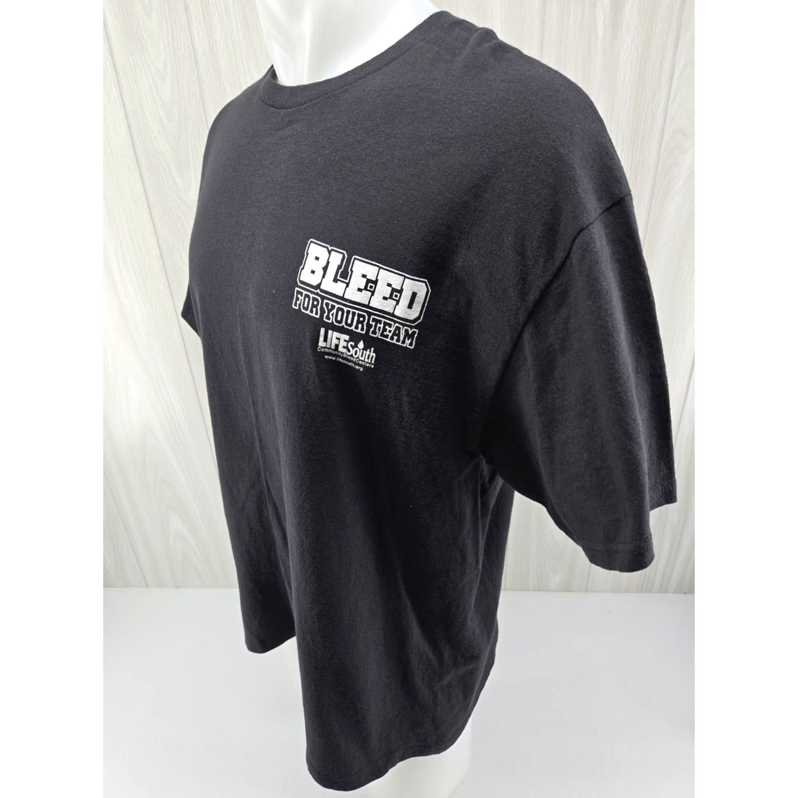 Delta Lifesouth Blood Donor Alabama Tide T Shirt XL Black Nike? Delta? Size US XL / EU 56 / 4 - 5 Thumbnail
