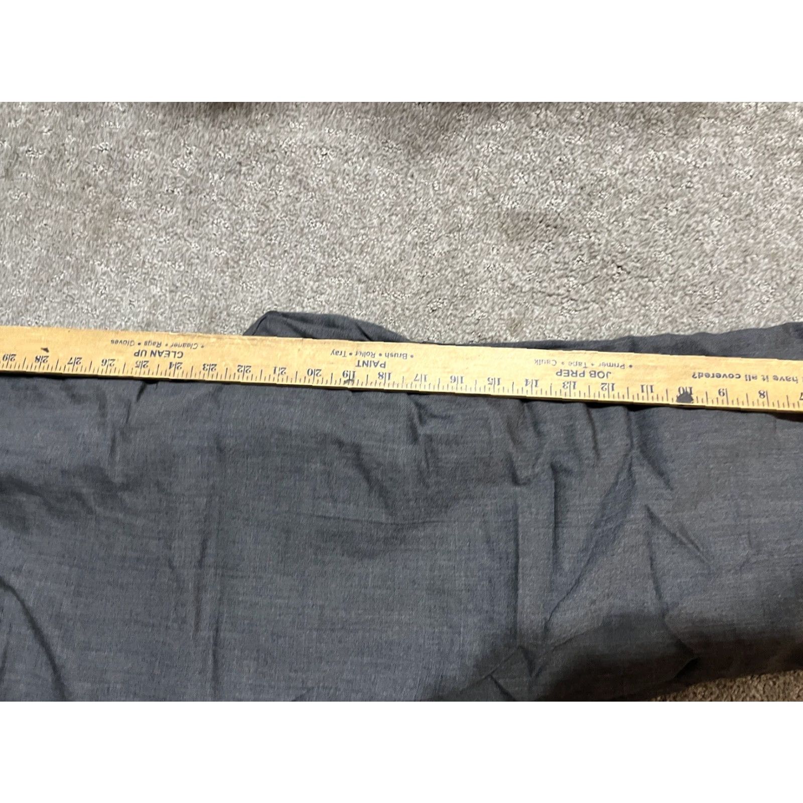 Kenneth Cole VINTAGE Kenneth Cole Flat Front PANTS Men 38x22 Gray Solid Dress Pants Size US 38 / EU 54 - 6 Thumbnail