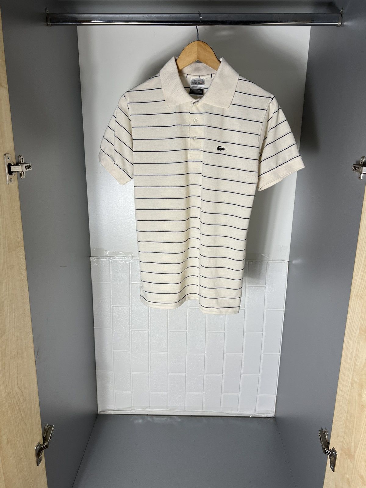 Lacoste VERY RARE LACOSTE CHEMISE CLASSIC DESIGNER POLO TENNIS 90s Size US S / EU 44-46 / 1 - 4 Thumbnail