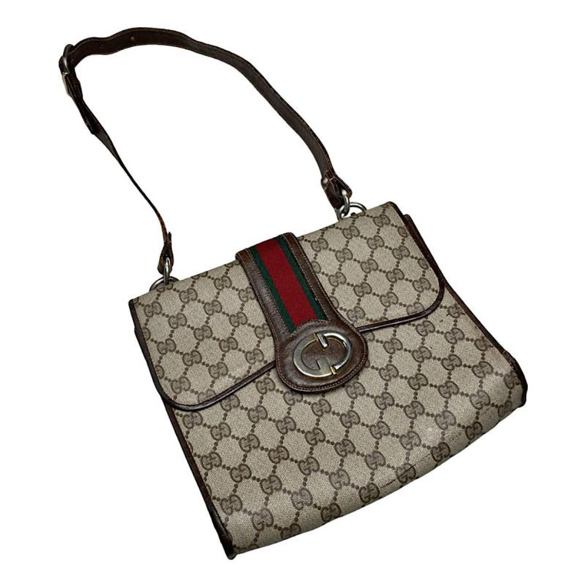 Gucci Ophidia Dome Grey Leather Handbag Size ONE SIZE - 1 Thumbnail