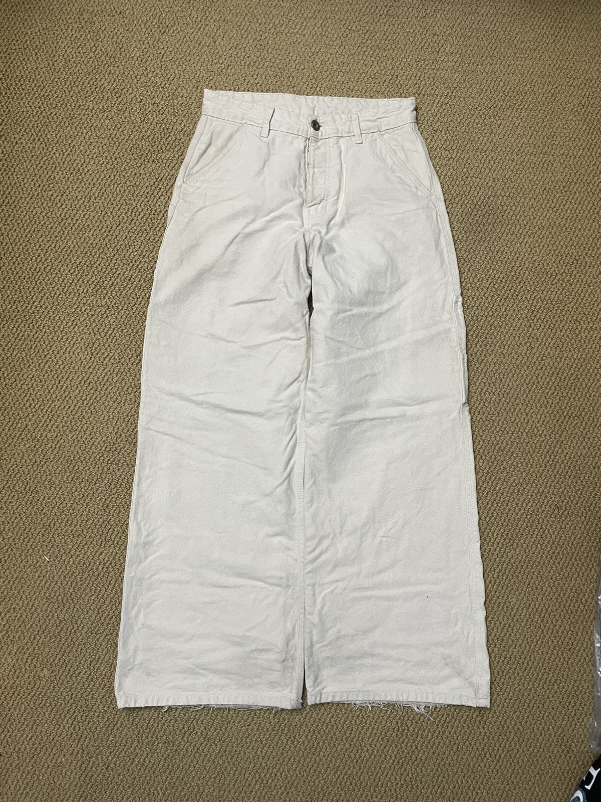 Yuremane Pinup Rags Journeyman Pants in Cream Size US 28 / EU 44 - 1 Thumbnail