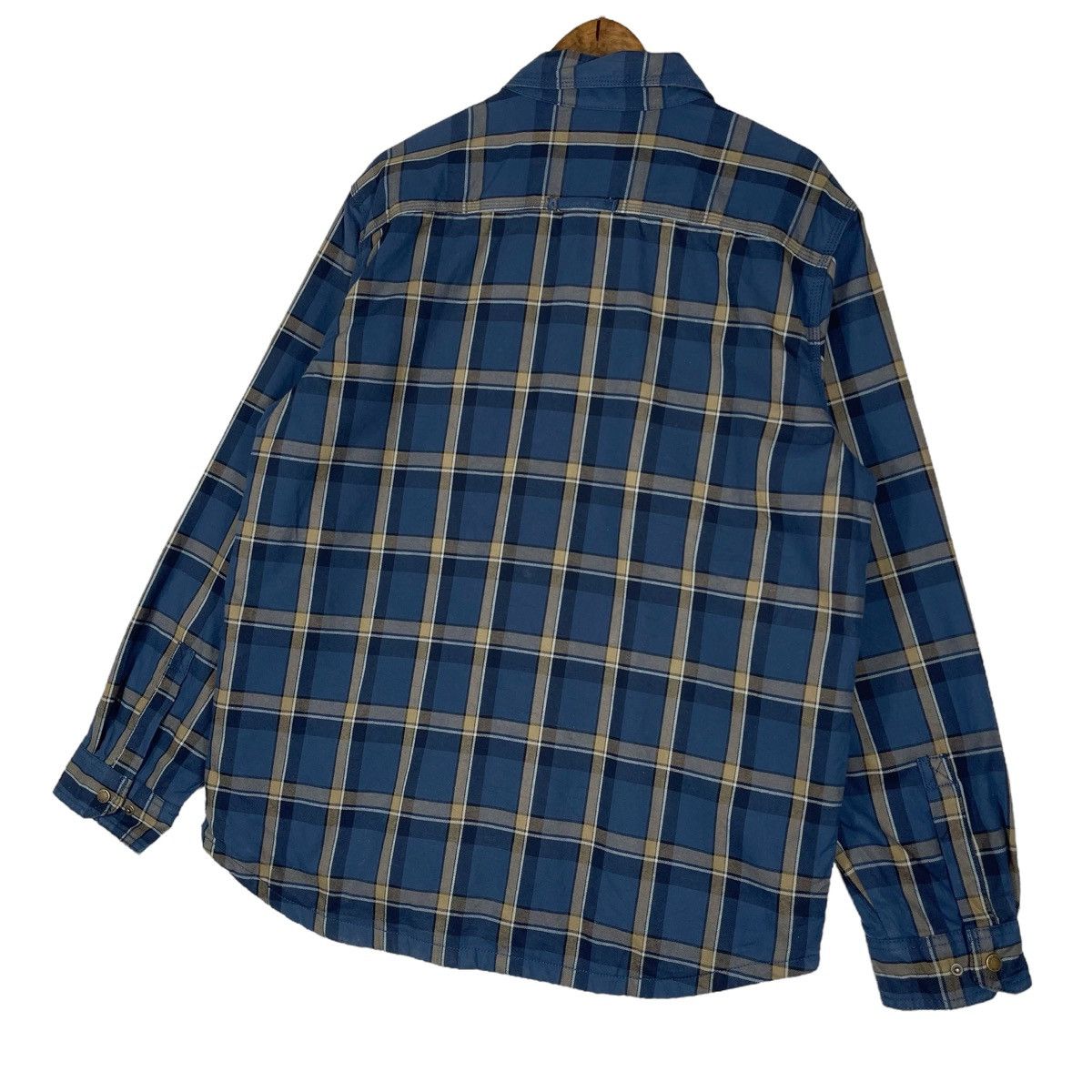L.L. Bean Vintage L.L. Bean Katahdin Iron Works Flannel Shirt Jacket Size US L / EU 52-54 / 3 - 12 Thumbnail
