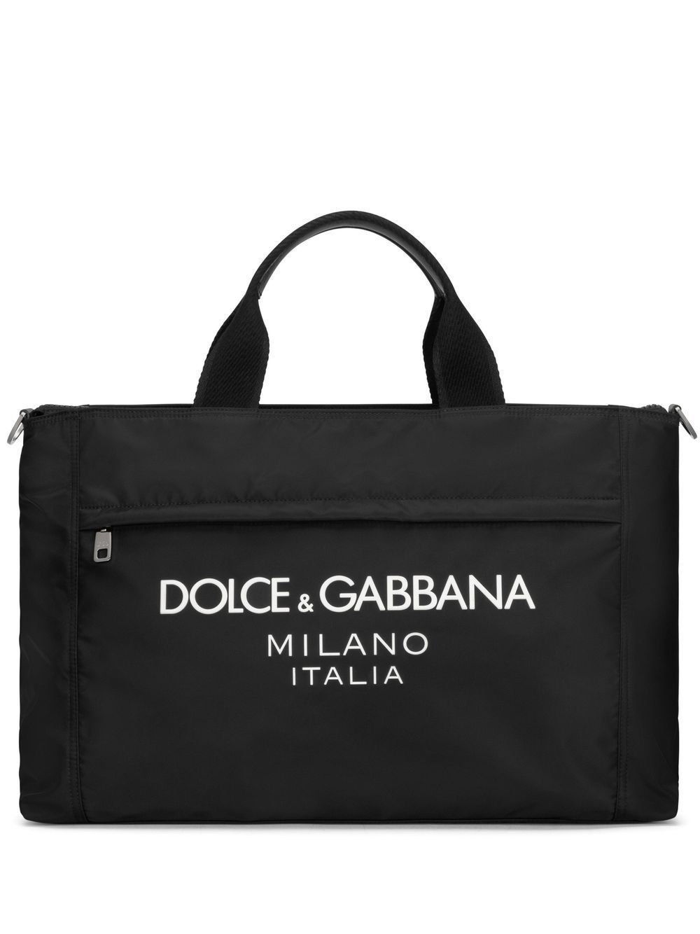 Dolce & Gabbana LOGO-LETTERING NYLON HOLDALL Size ONE SIZE - 1 Thumbnail