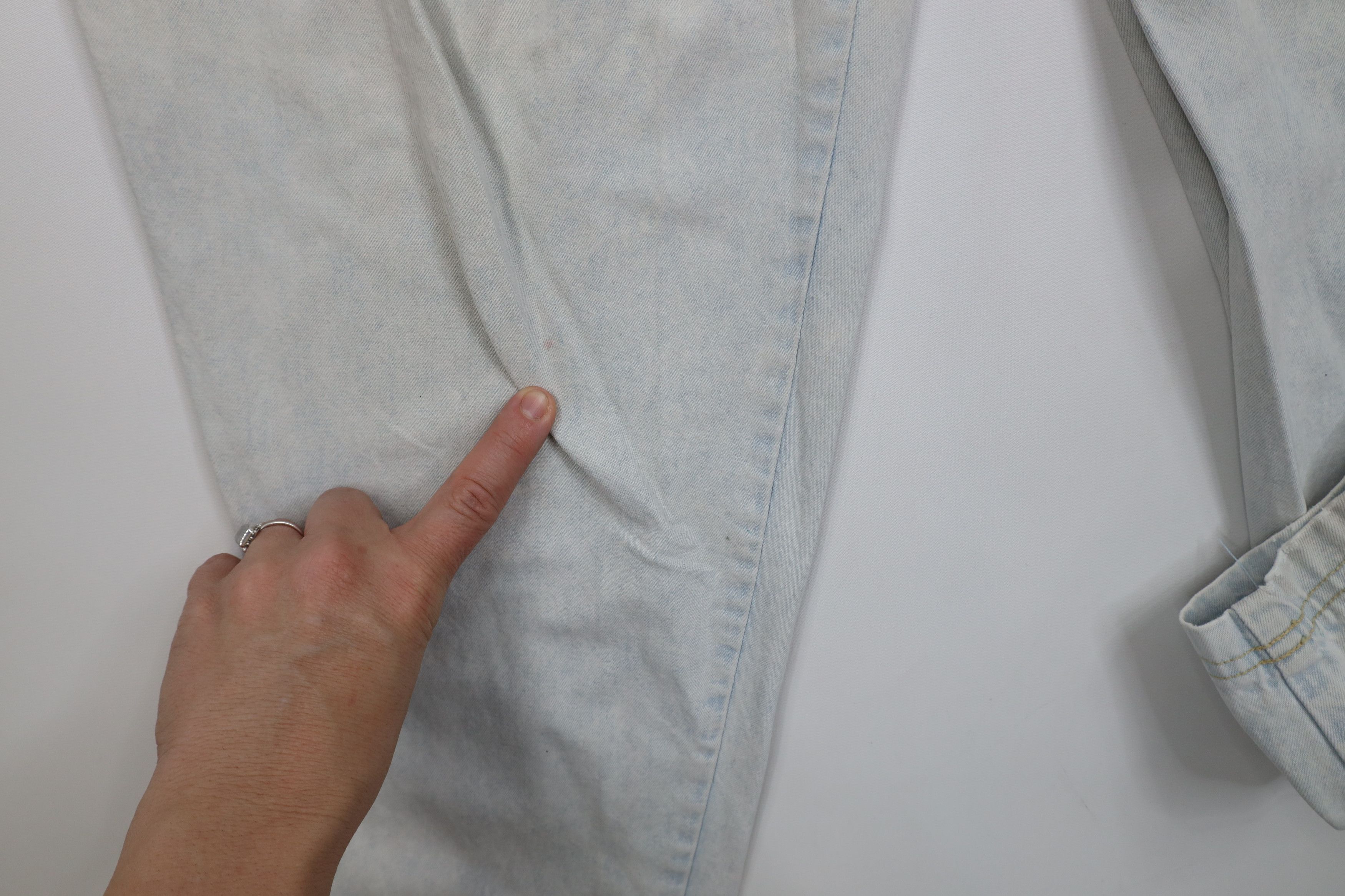 Vintage Vintage 80s 90s Streetwear Acid Wash Relaxed Tapered Jeans Size 28" / US 6 / IT 42 - 6 Thumbnail