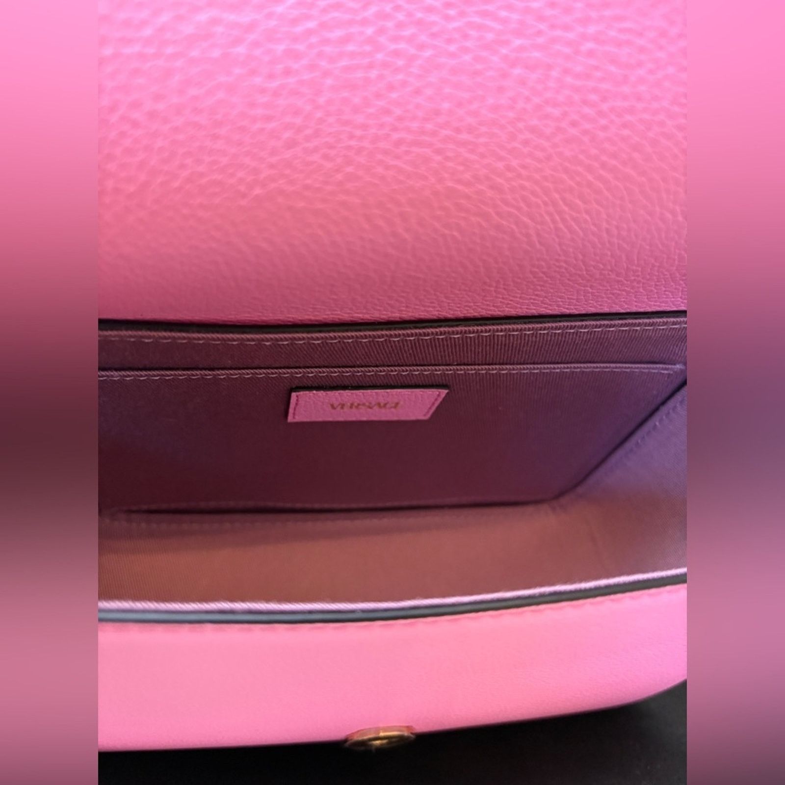 Versace Versace Pink la Medusa Crossbody Bag with Gold Hardware NWT Size ONE SIZE - 9 Thumbnail
