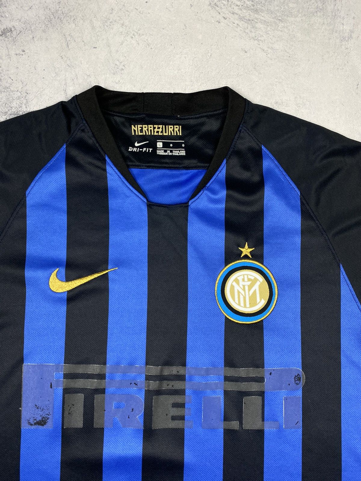 Nike Vintage Nike Inter Milan soccer jersey size L Size US L / EU 52-54 / 3 - 6 Thumbnail