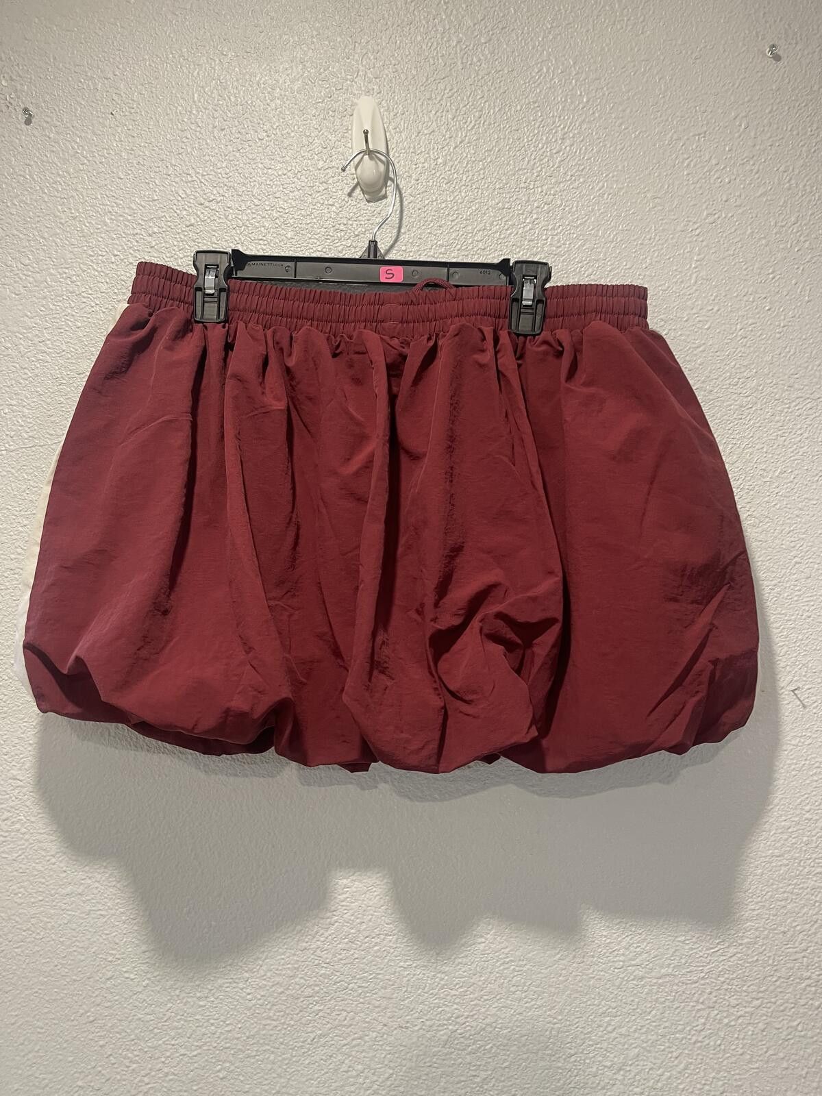 Puma Women's Red T7 Bubble Hem Skirt Size 36" / US 14 / IT 50 - 3 Thumbnail