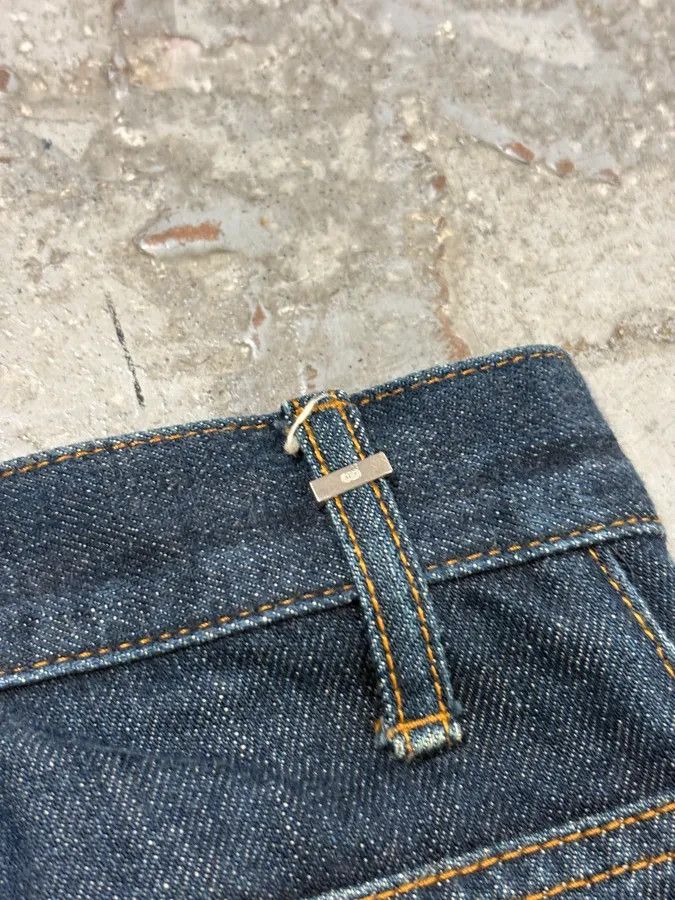 Dior 2010s Dior Navy Slim Denim Jeans by Kris Van Assche Size US 31 - 8 Thumbnail