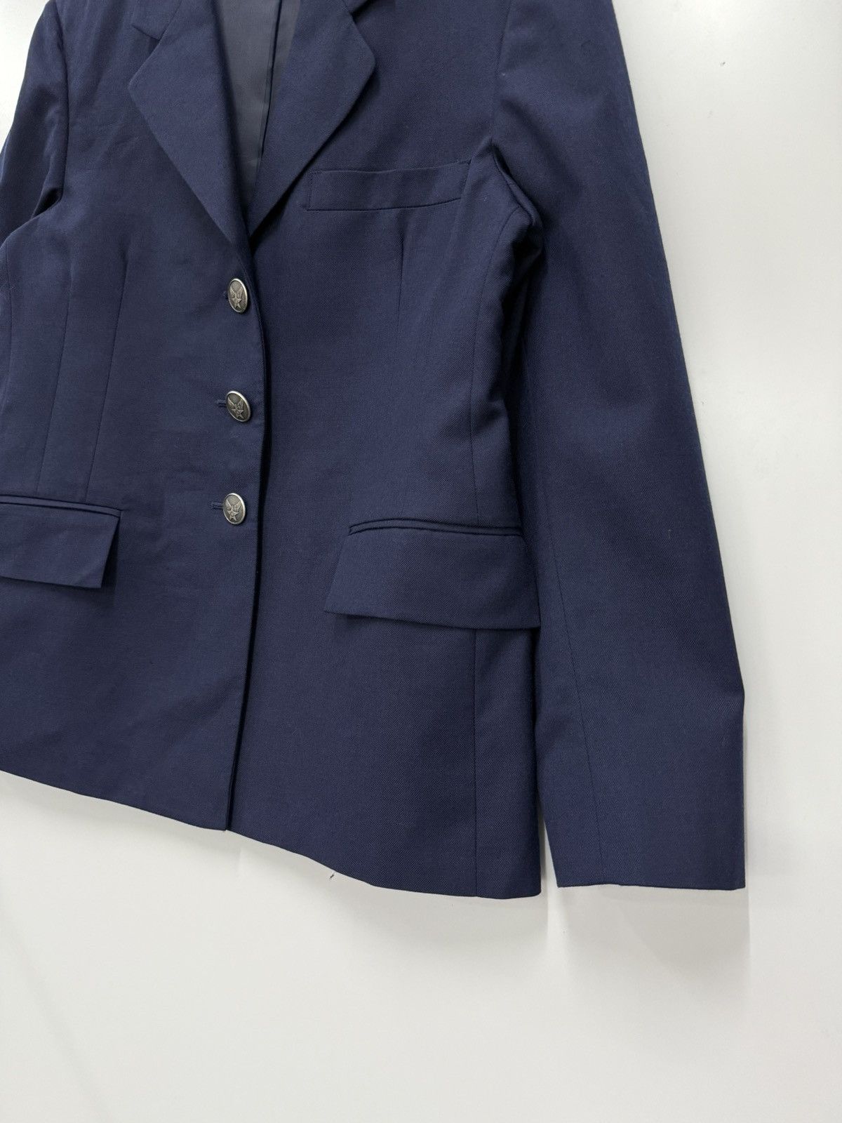 Vintage 🔥 True Vtg 80's AIR FORCE Navy Officer USA military jacket Size S / US 4 / IT 40 - 2 Thumbnail