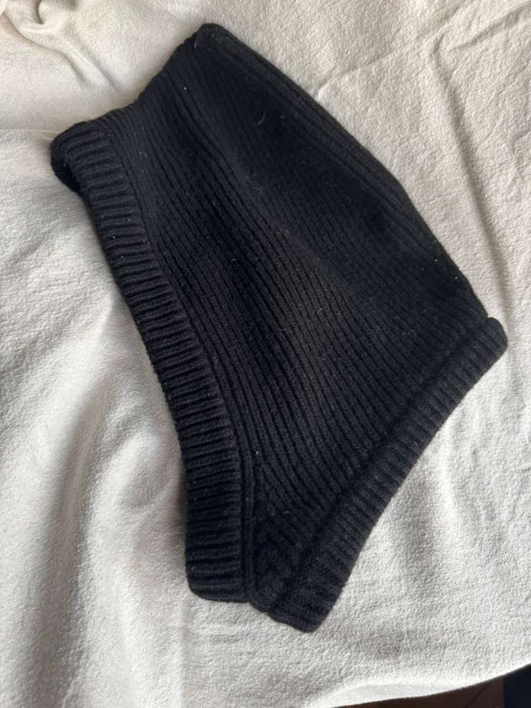 Rick Owens Rick Owens Ribbed Knit Balaclava Hood Size ONE SIZE - 4 Thumbnail