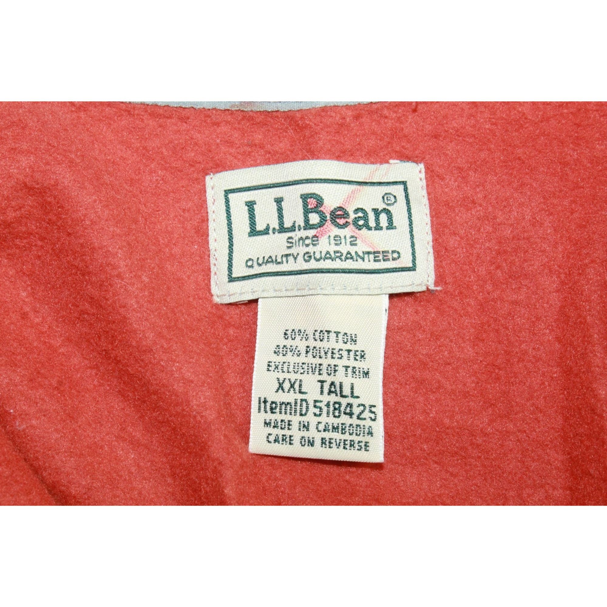 L.L. Bean LL Bean Mens Burnt Orange Snap Pullover Sweatshirt Size XXL Size US XXL / EU 58 / 5 - 5 Thumbnail