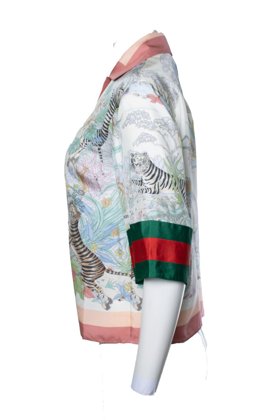 Gucci Gucci, limited edition tiger printed top Size S / US 4 / IT 40 - 4 Thumbnail