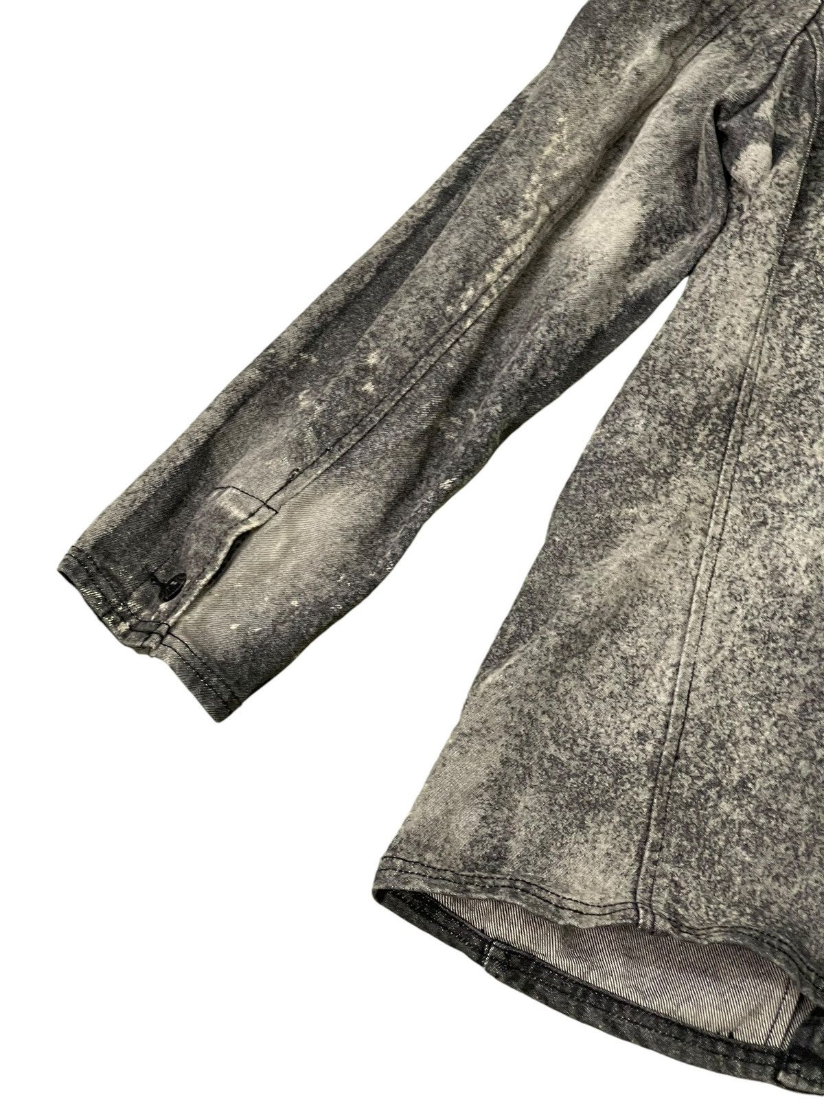 Hysteric Glamour Button Jacket Berning Sho Anarchy Acid Wash Slim 5🟩9 Size US S / EU 44-46 / 1 - 17 Thumbnail