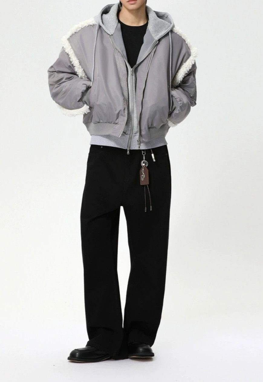 Other Men’s Raw-edged baseball jacket Size US M / EU 48-50 / 2 - 10 Thumbnail