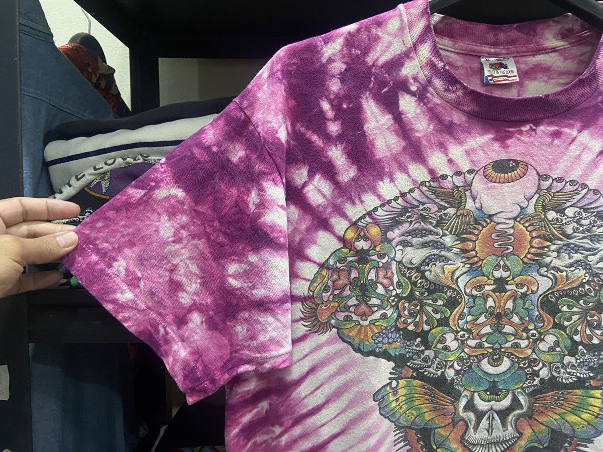 Band Tees Vintage 1990s Jester Grateful dead tie dye Tour Rock TShirt Size US XL / EU 56 / 4 - 7 Thumbnail