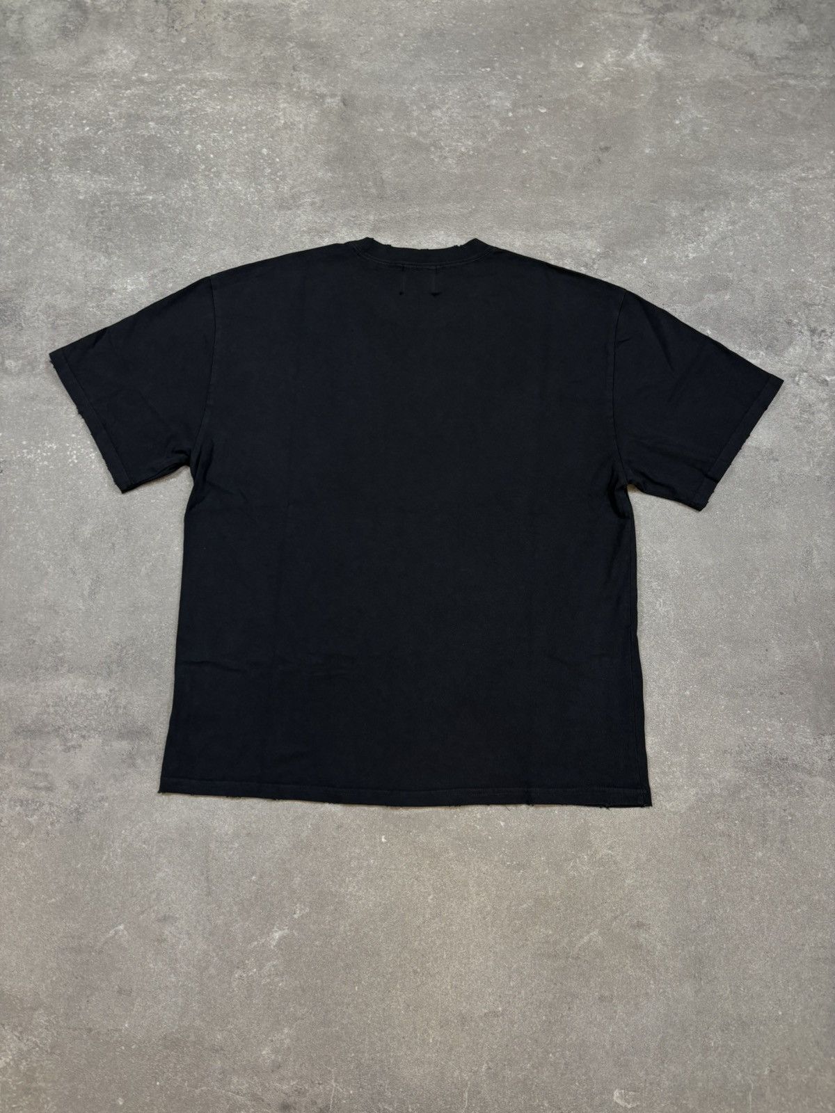 Vintage Warman Broken Skull Graphic T-Shirt, Washed Black Size US M / EU 48-50 / 2 - 2 Thumbnail
