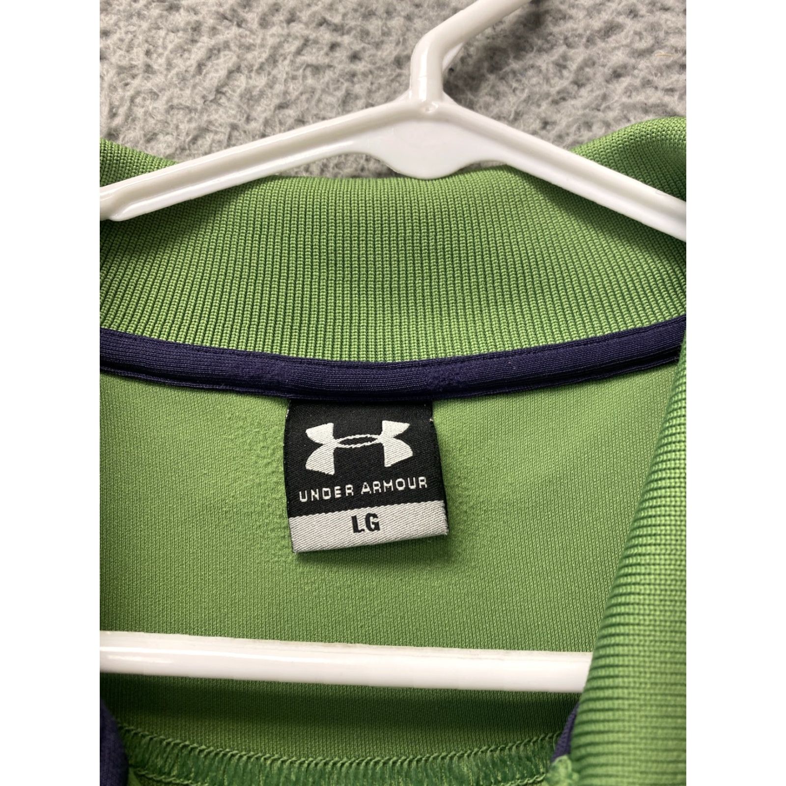 Under Armour Under Armour Polo Golf Mens L Shirt Green HeatGear Logo Preppy /82-93 Size US L / EU 52-54 / 3 - 3 Thumbnail
