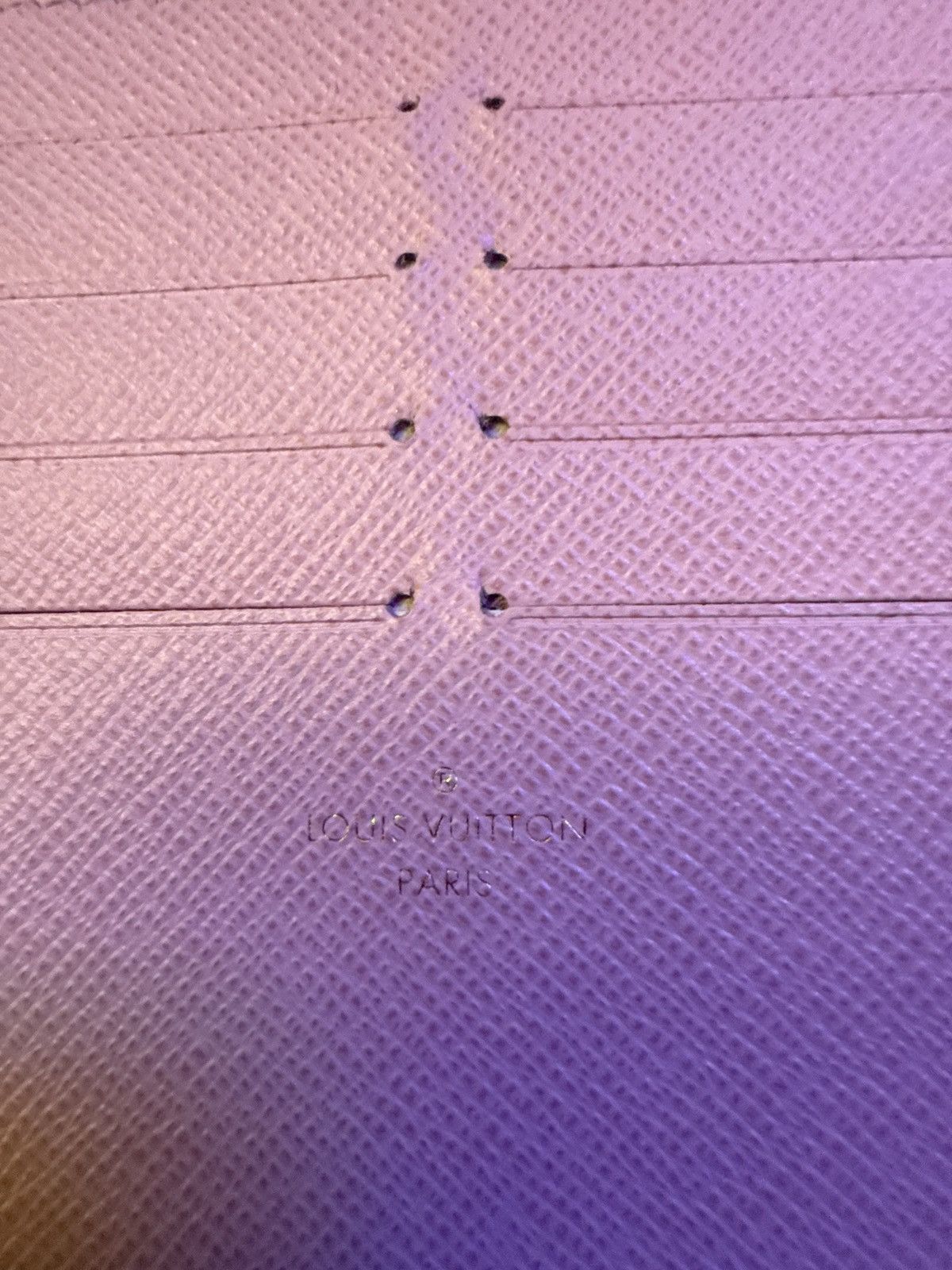 Louis Vuitton Louis Vuitton Pink Felicie Card Insert Size ONE SIZE - 5 Thumbnail