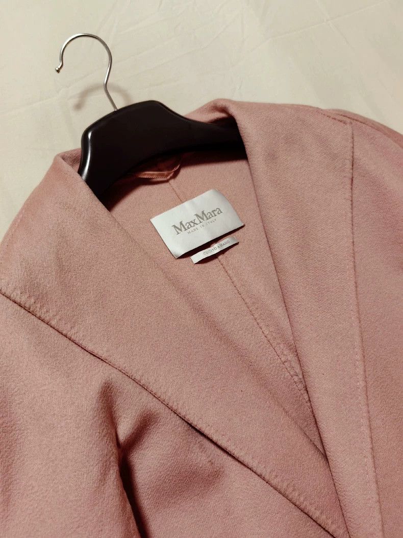 Max Mara Max Mara Lilia rare pink cashmere coat \n Bathrobe cashmer Size M / US 6-8 / IT 42-44 - 6 Thumbnail