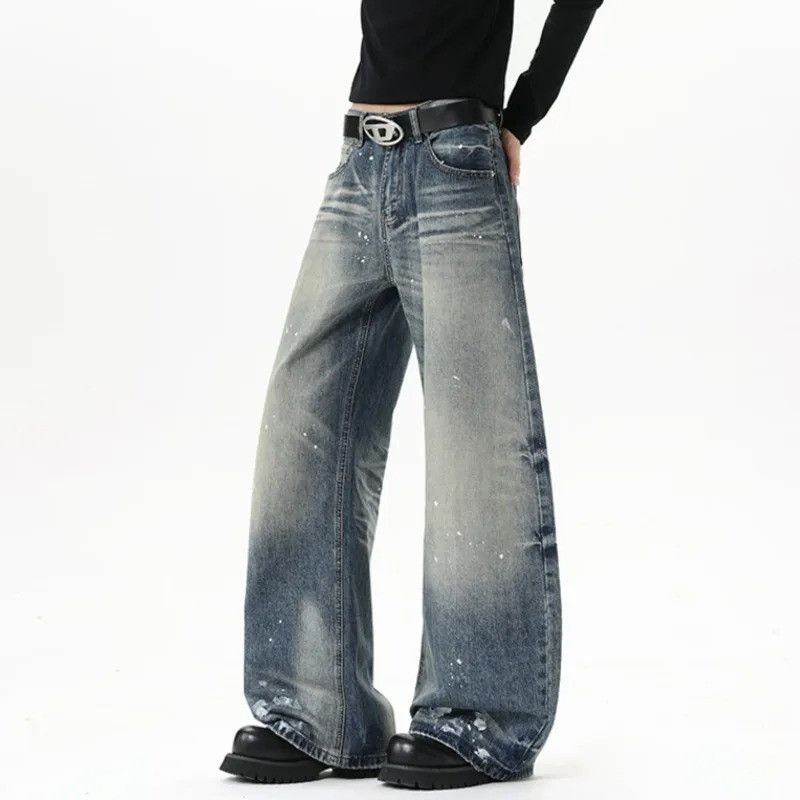 Japanese Brand Autumn Men's Curved Jeans Size US 32 / EU 48 - 4 Thumbnail