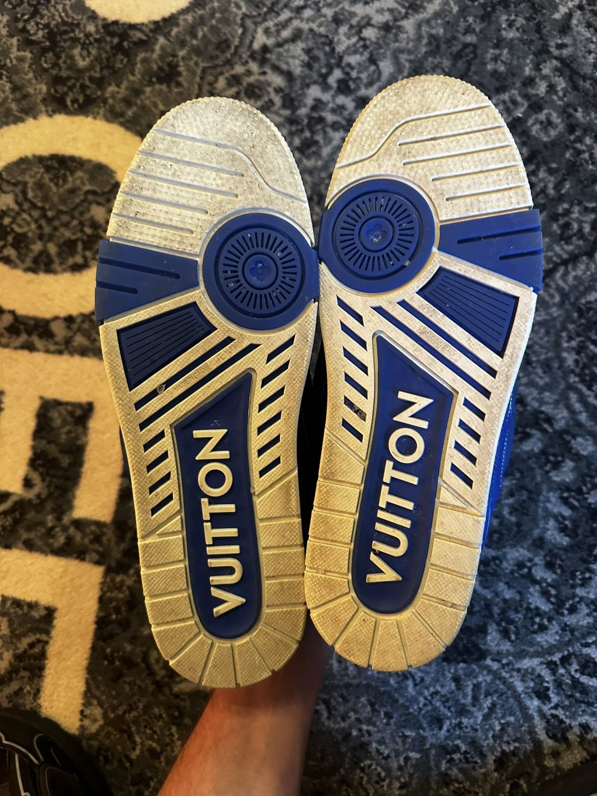 Louis Vuitton Louis Vuitton Skate Blue 10LV US 11.5 Size US 11.5 / EU 44-45 - 6 Thumbnail