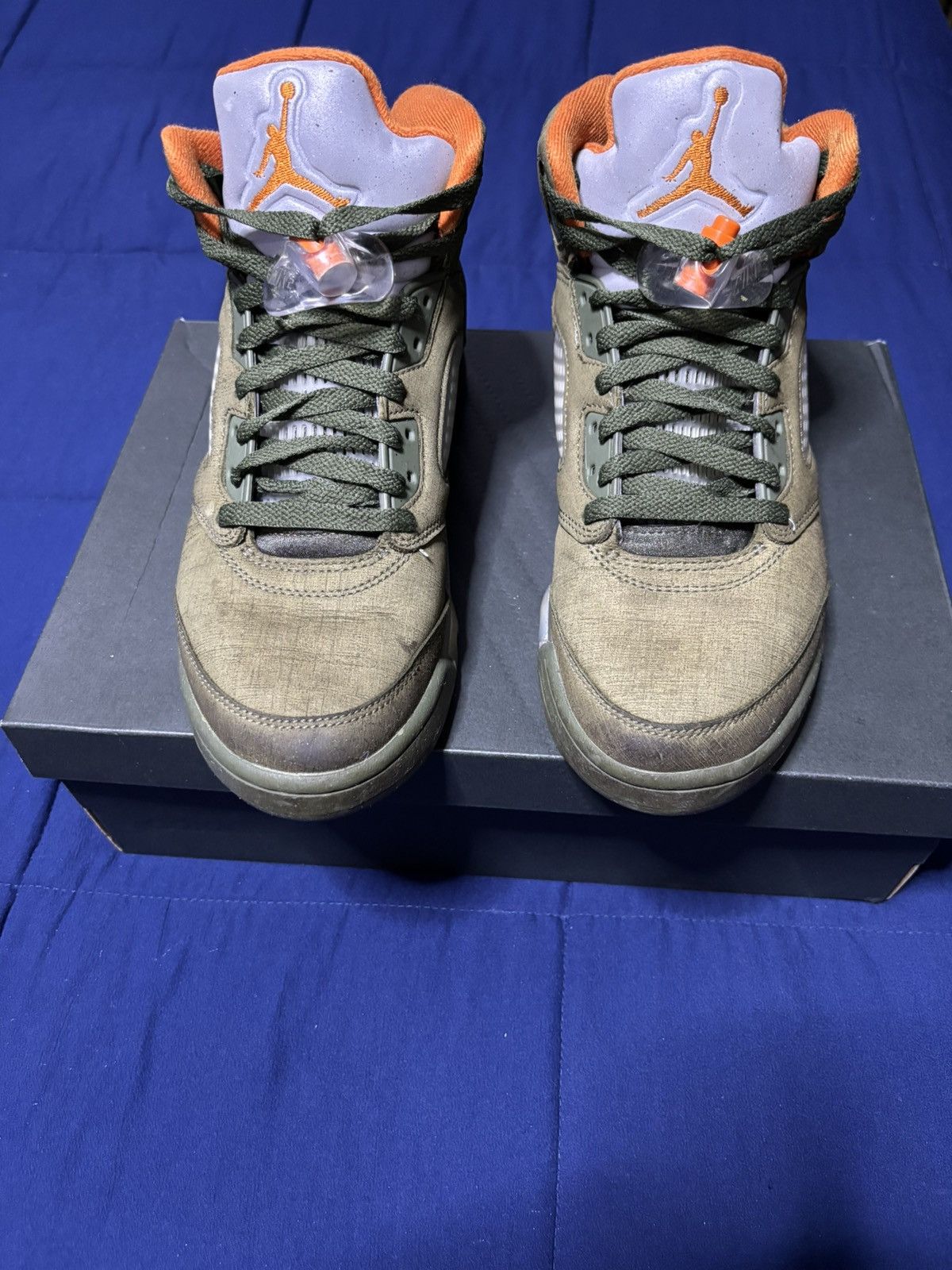 Jordan Brand Jordan 5 Retro Olive 2024 Size 8 Size US 8 / EU 41 - 1 Thumbnail