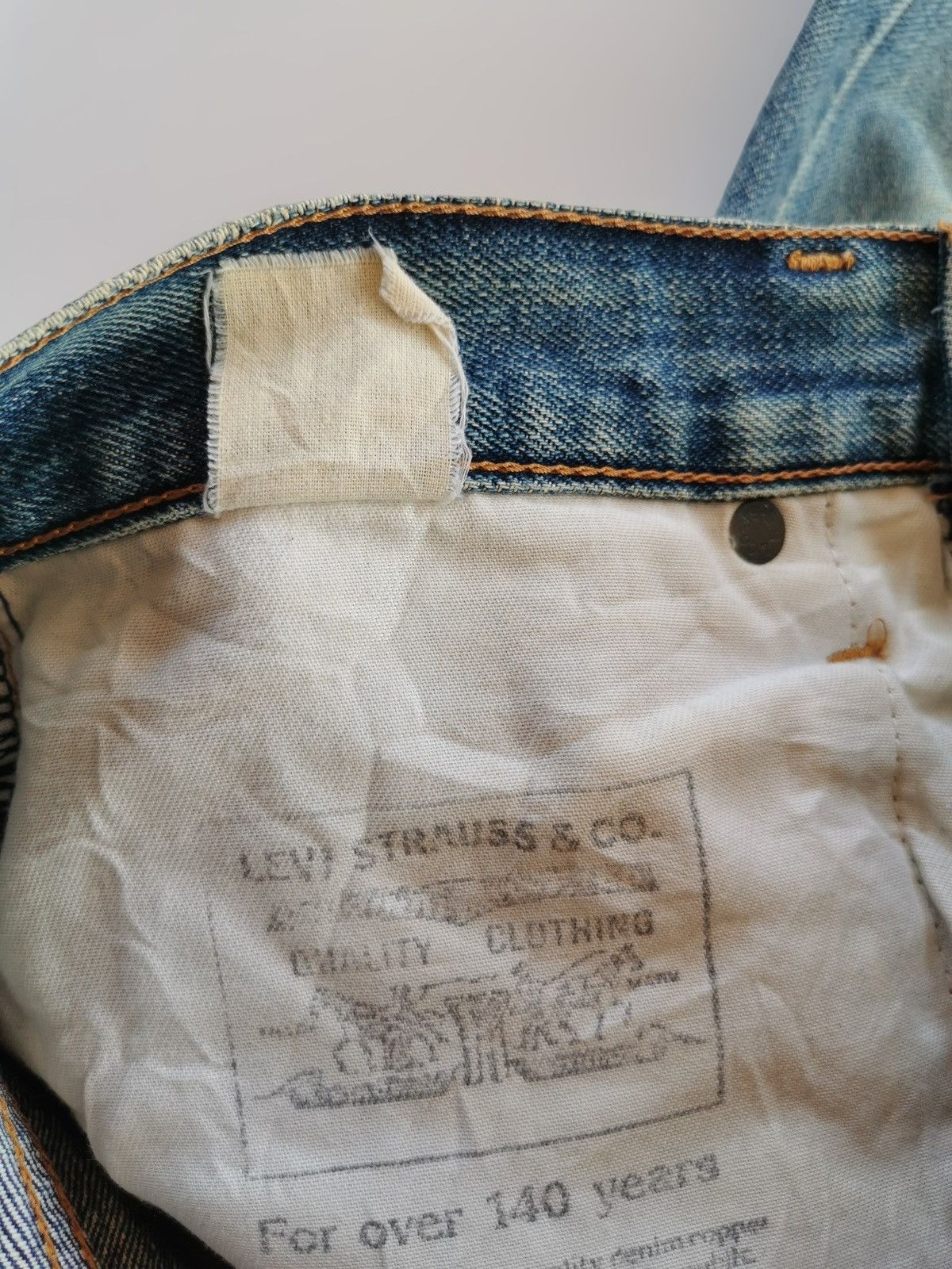 LVC × Levi's × Who Decides War Vintage Jeans Levis Selvedge Looklike HystericGlamour Size US 31 - 14 Thumbnail