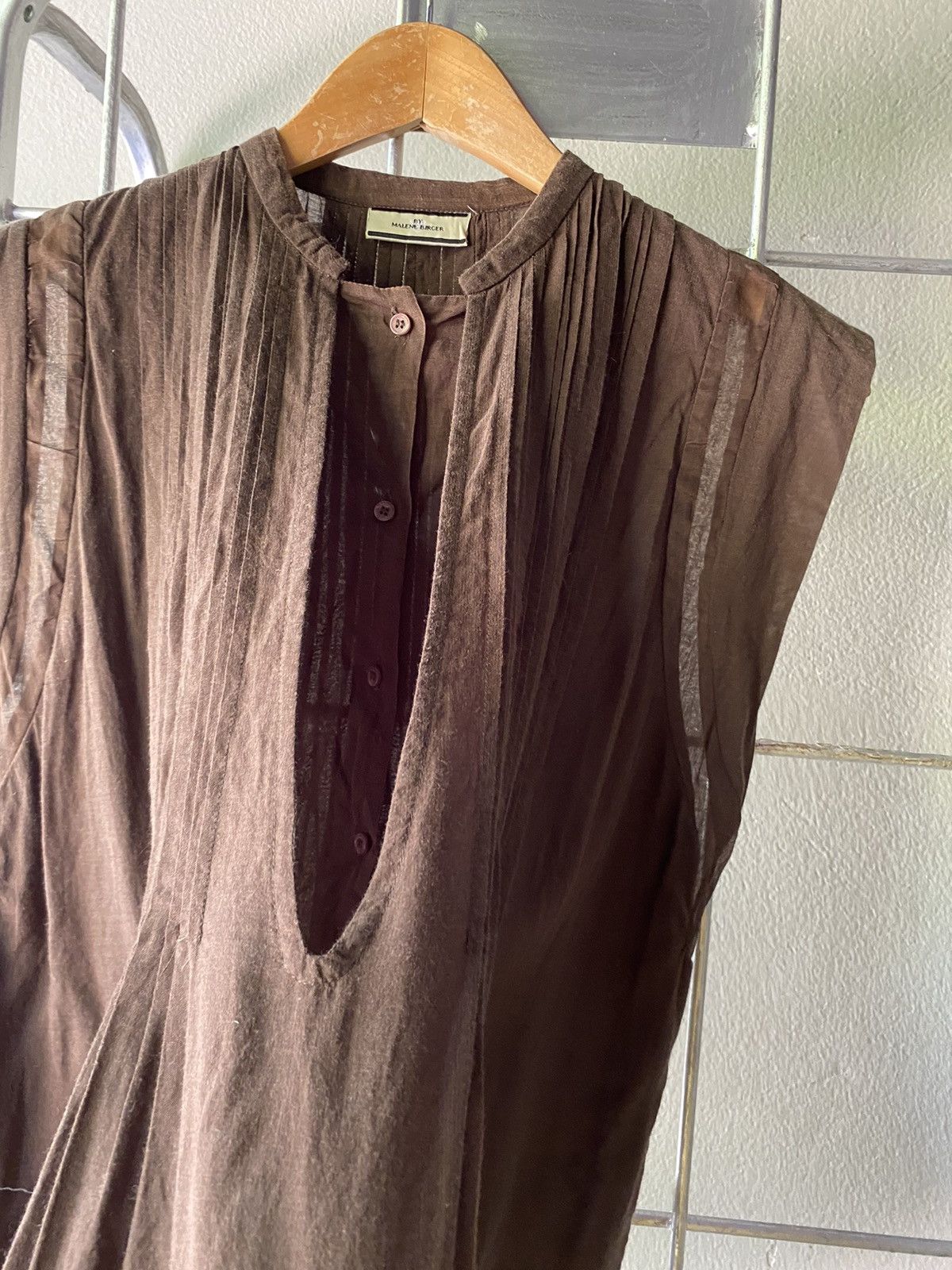 By Malene Birger Malene Birger brown blouse Size ONE SIZE - 15 Thumbnail