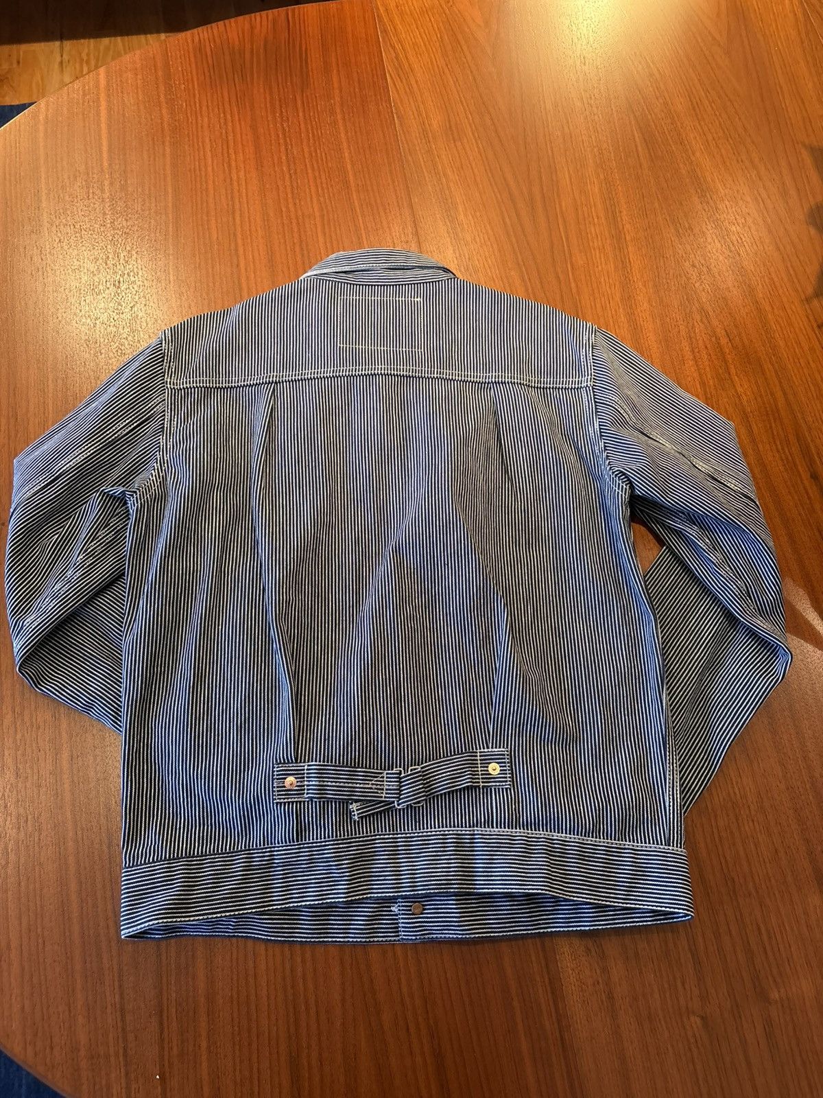 Iron Heart IRON HEART HICKORY STRIPE TYPE 1 JACKET SMALL Size US S / EU 44-46 / 1 - 6 Thumbnail