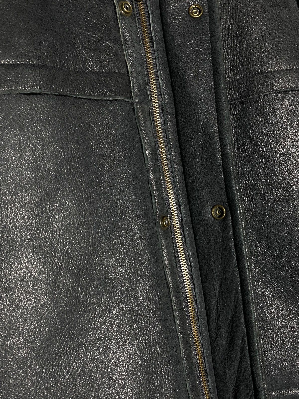 Versace Versace Classic V2 Shearling Jacket Black Vintage Rare Coat Size US XL / EU 56 / 4 - 15 Thumbnail