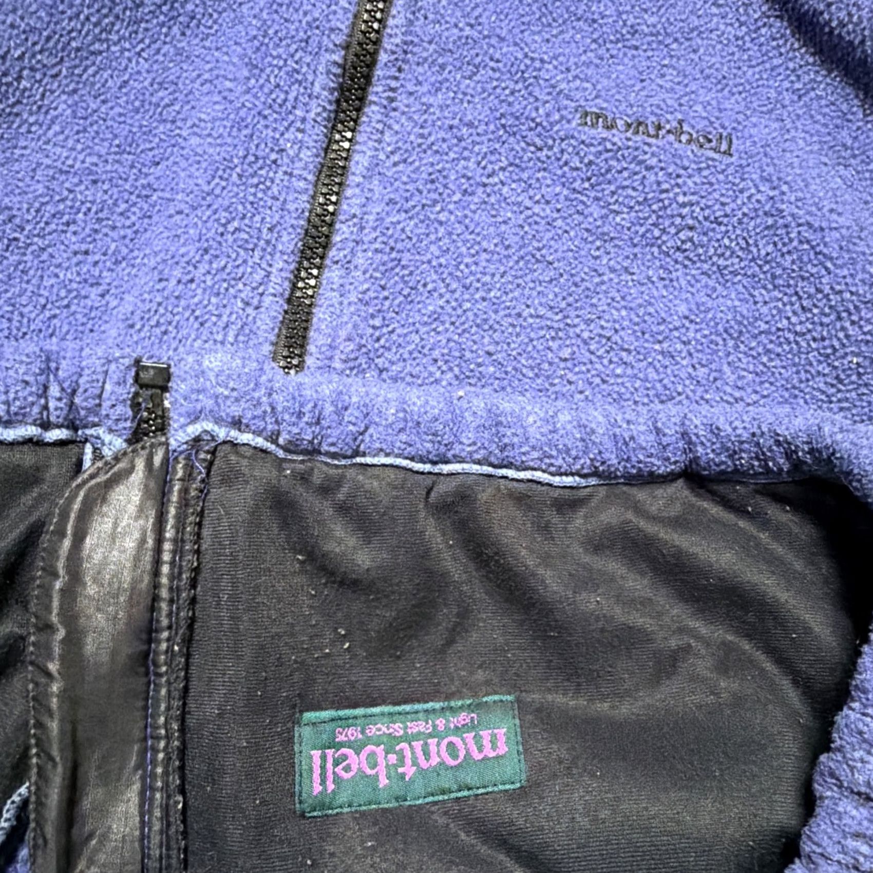 Montbell VINTAGE Montbell Vest XL Fleece Full Zip Outdoor Japan USA Made 90s 80s Camp Hiking Gorp Ski Unisex Adults Mens Womens Size US XL / EU 56 / 4 - 4 Thumbnail