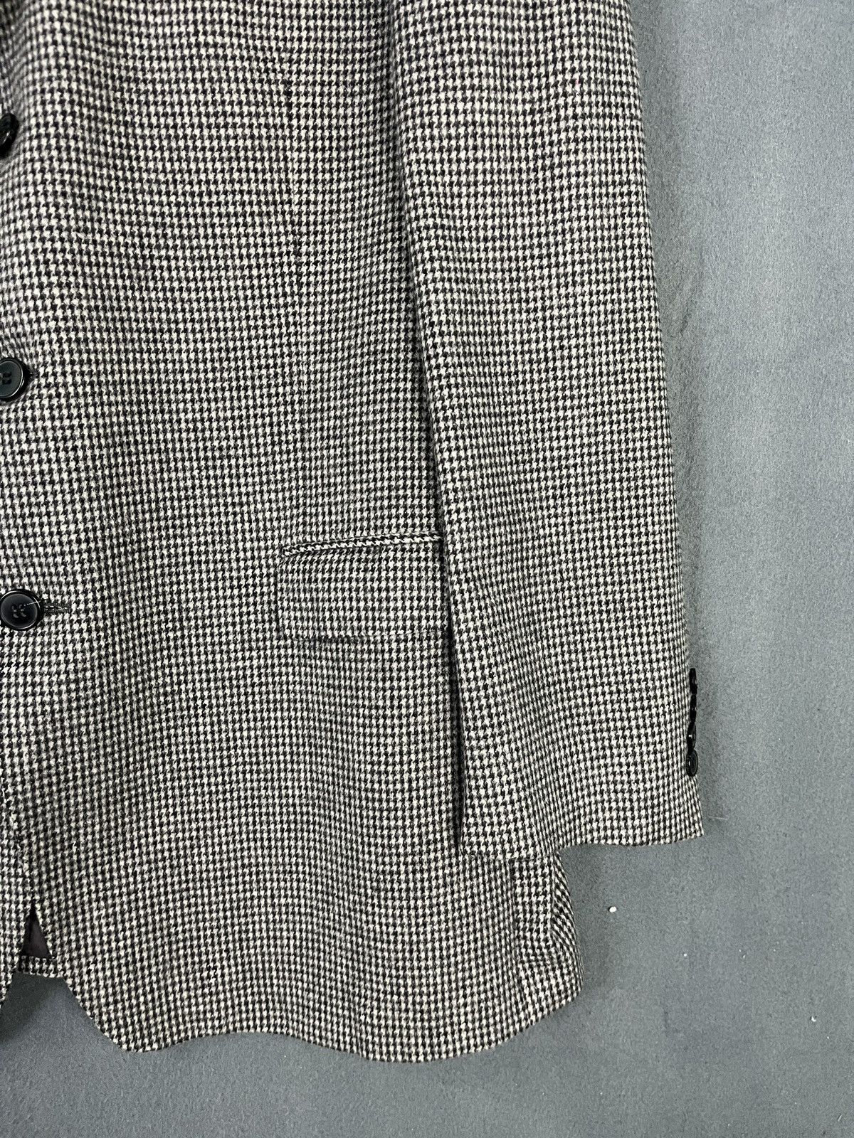Ermenegildo Zegna × Z Zegna Z Zegna City Checkered Coat Wool Blazer Size 44R - 5 Thumbnail