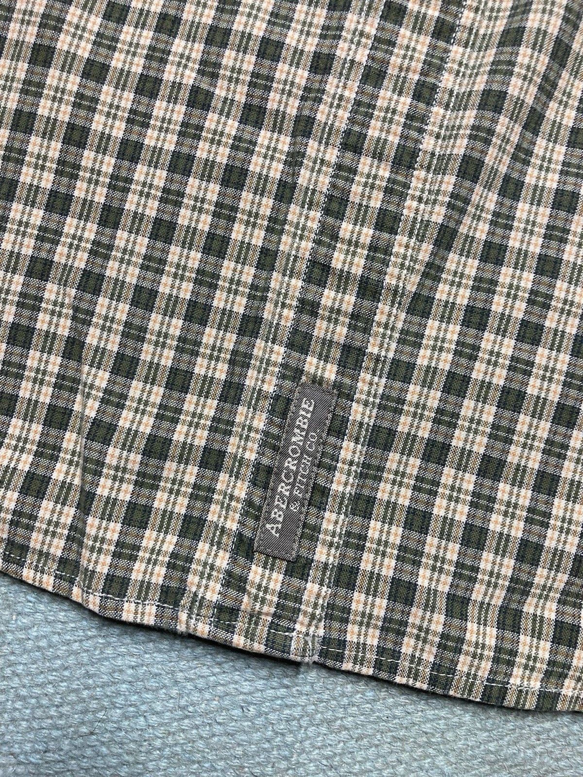 Abercrombie & Fitch Abercrombie button shirt plaid check lightweight cotton L Size US L / EU 52-54 / 3 - 2 Thumbnail