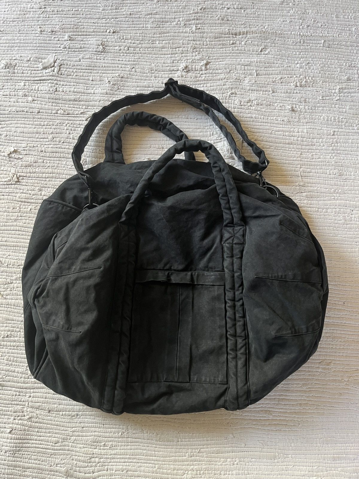 Entire Studios STANDARD DUFFLE WASHED BLACK | Grailed