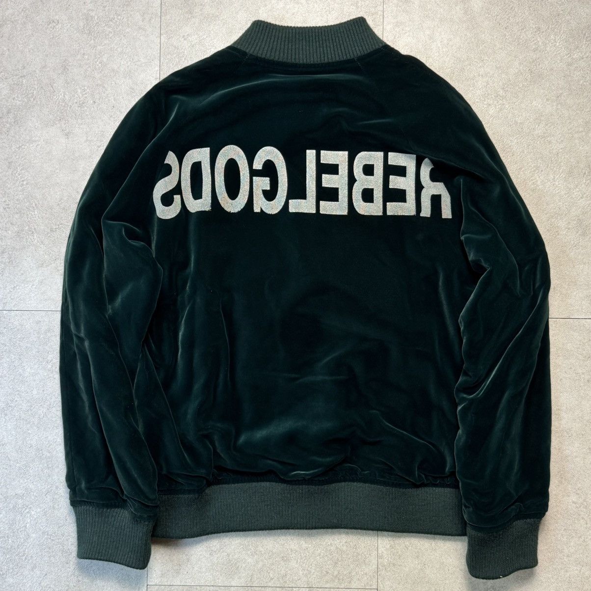 Jun Takahashi × Undercover undercover Green Rebel Gods Bomber Jacket Size US M / EU 48-50 / 2 - 3 Thumbnail