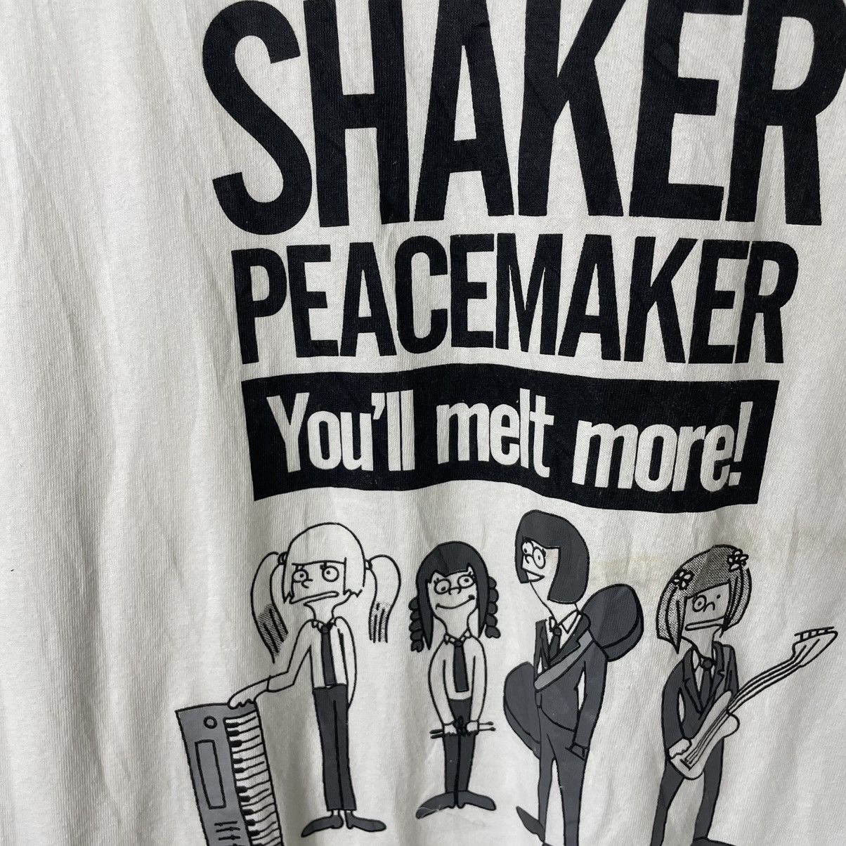 Band Tees × Japanese Brand You ll Melt More Japanese Idol Shaker Peacemaker Album Promo Size US L / EU 52-54 / 3 - 2 Thumbnail