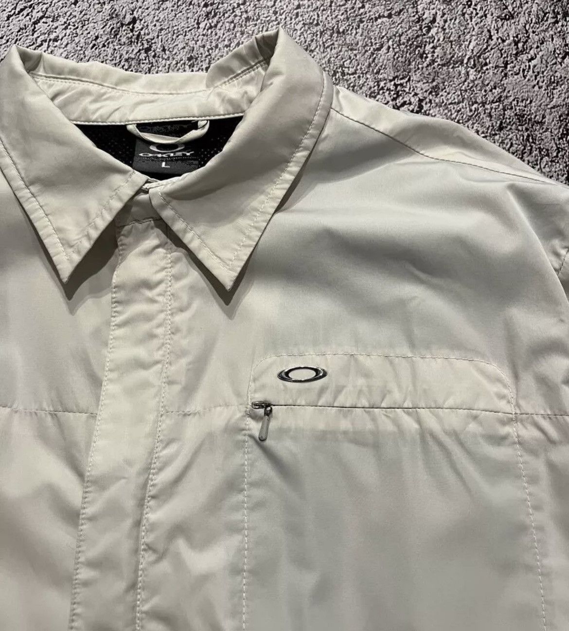Oakley × Vintage Oakley White Jacket Mens Size L Size US L / EU 52-54 / 3 - 7 Thumbnail