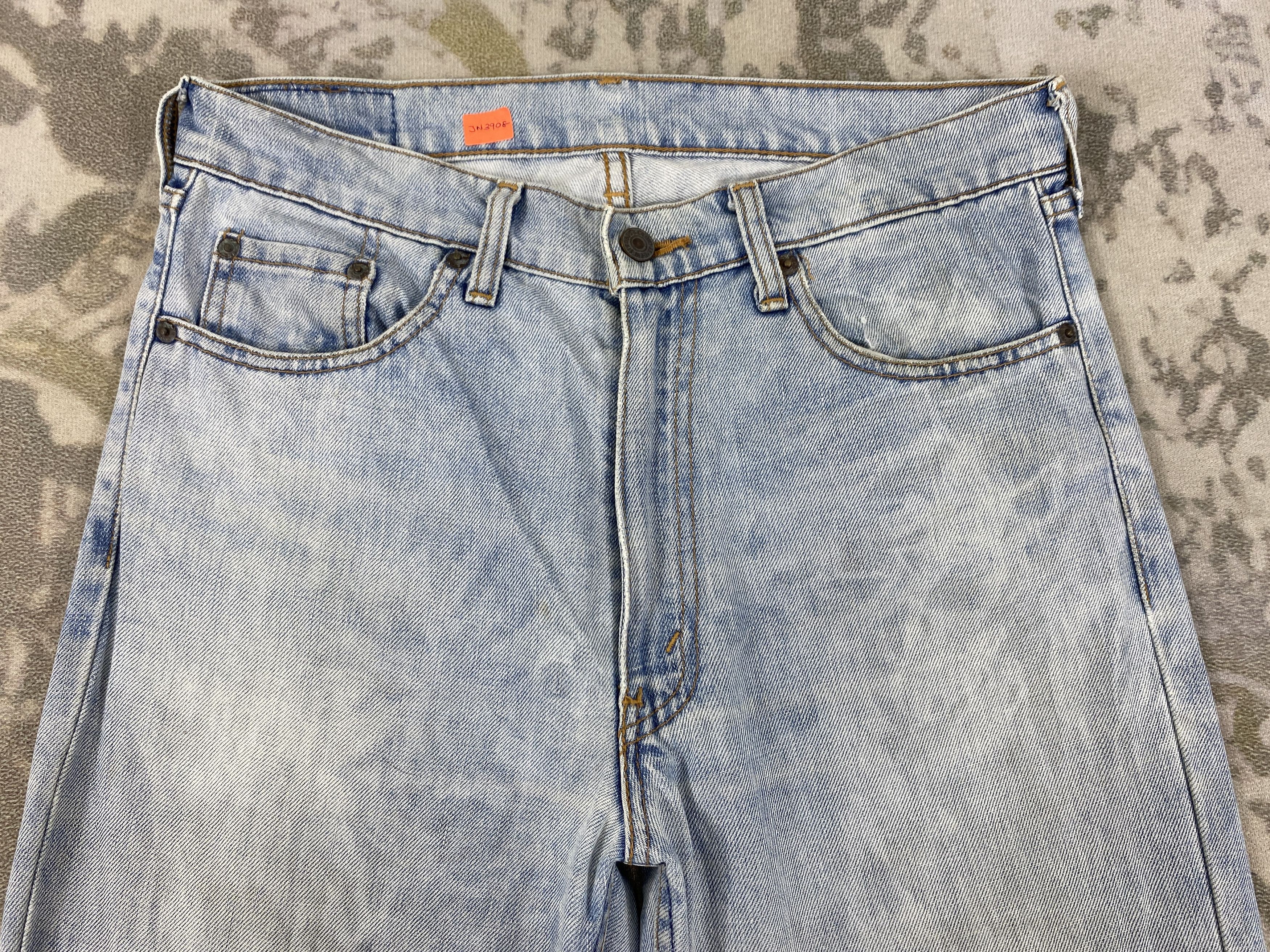 Levi's Distressed Blue Vintage Levi's 507 Jeans 31x31.5- JN3908 Size US 31 - 3 Thumbnail