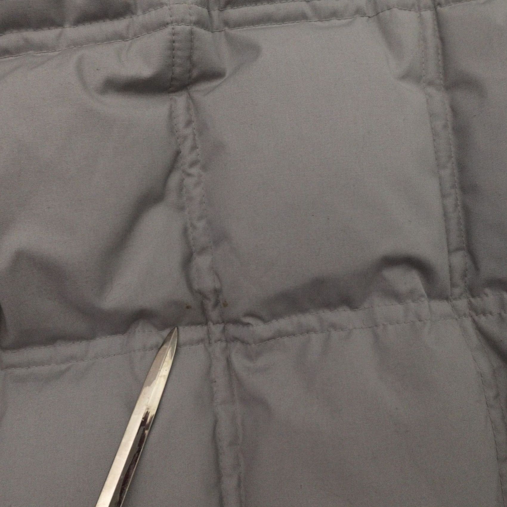 Eddie Bauer VTG 80s Eddie Bauer Goose Down Hooded Full Zip Parka Gray XL (23X30) Adult Mens Size US XL / EU 56 / 4 - 7 Thumbnail