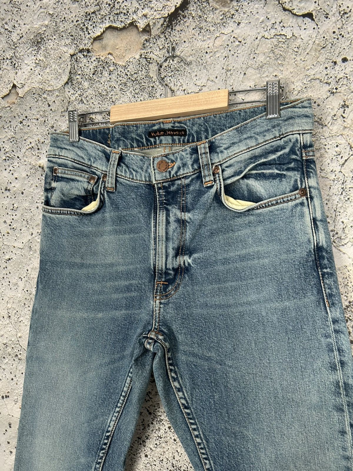 Nudie Jeans Nudie Jeans Vintage Skinny Denim Avant Garde Deisgner Rare Size US 31 - 5 Thumbnail