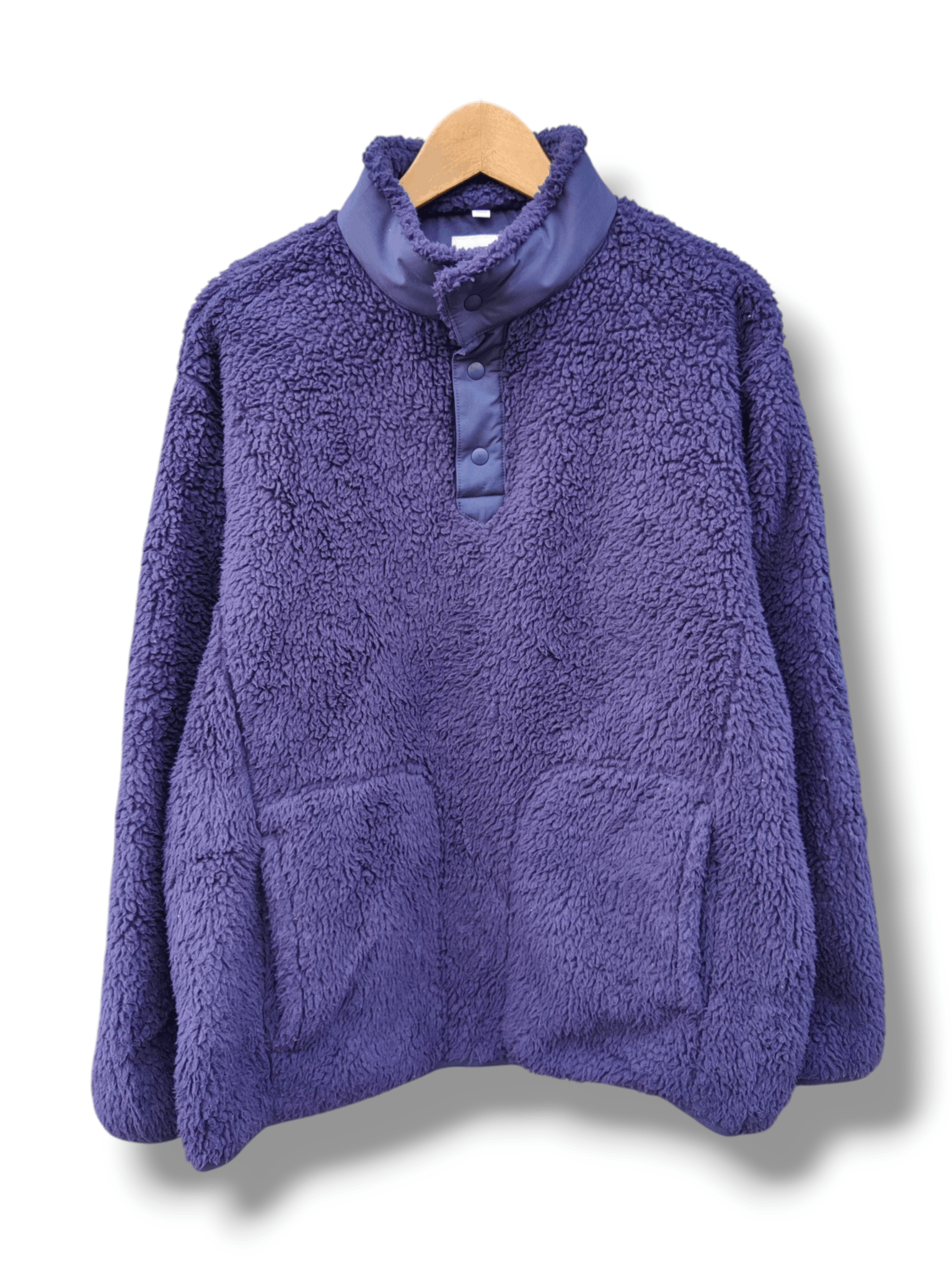 Uniqlo × White Mountaineering Vintage Uniqlo White Mountaineering Fleece Jacket Size US L / EU 52-54 / 3 - 1 Thumbnail