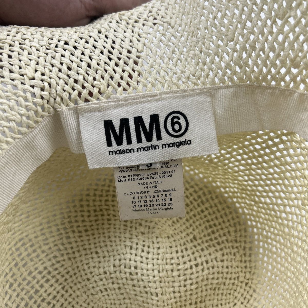 MM6 MM6 Maison Margiela Spider Crochet Hat Size ONE SIZE - 6 Thumbnail