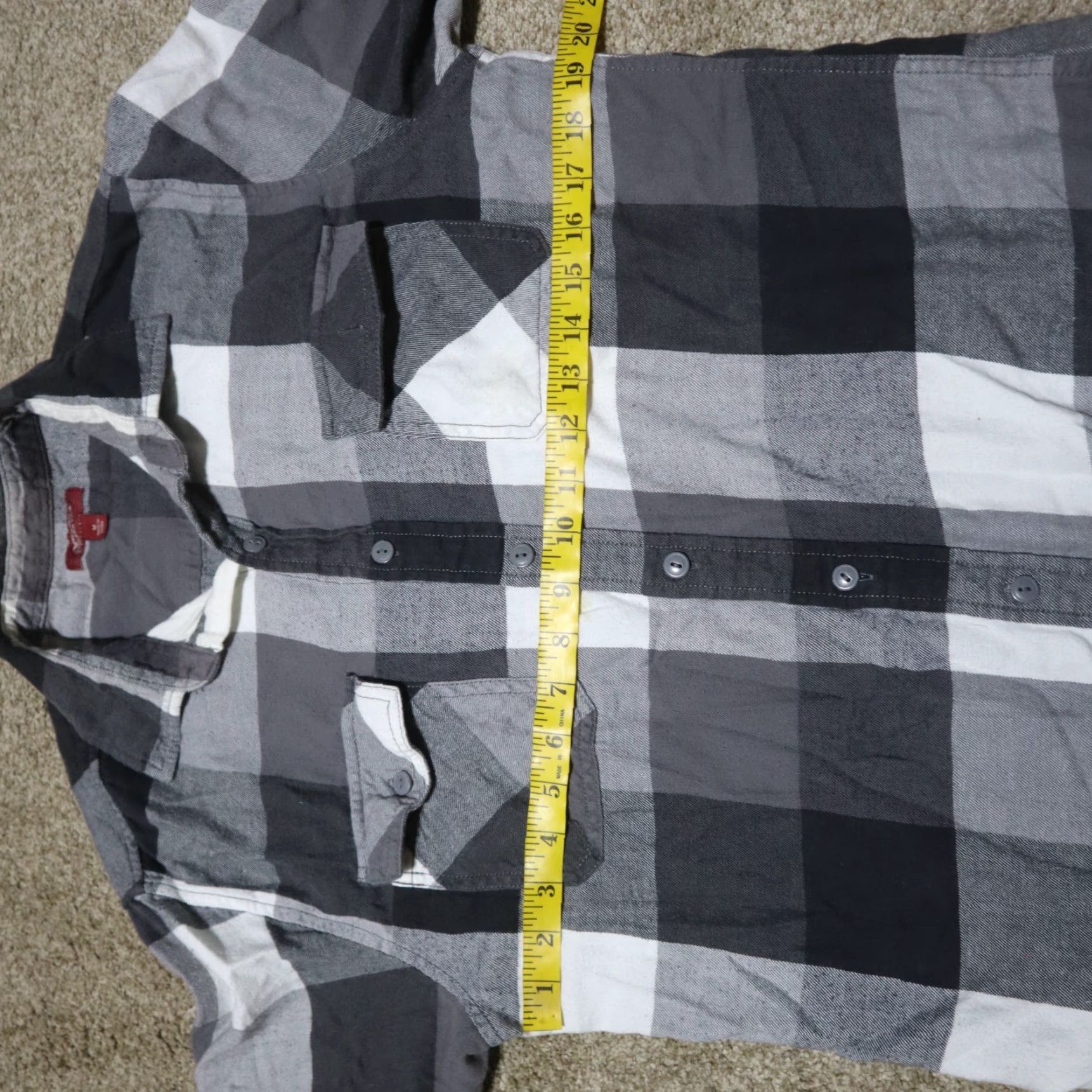 Vintage Nike Shirt Arizona Gray Plaid Long Sleeve Button-Down Casual M Mens Regular Cotton Flannel Shirt Size US M / EU 48-50 / 2 - 4 Thumbnail
