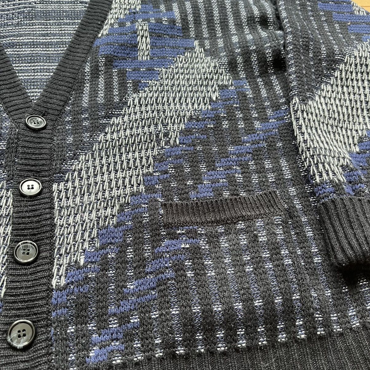 Vintage Vintage blue cardigan Size US L / EU 52-54 / 3 - 2 Thumbnail
