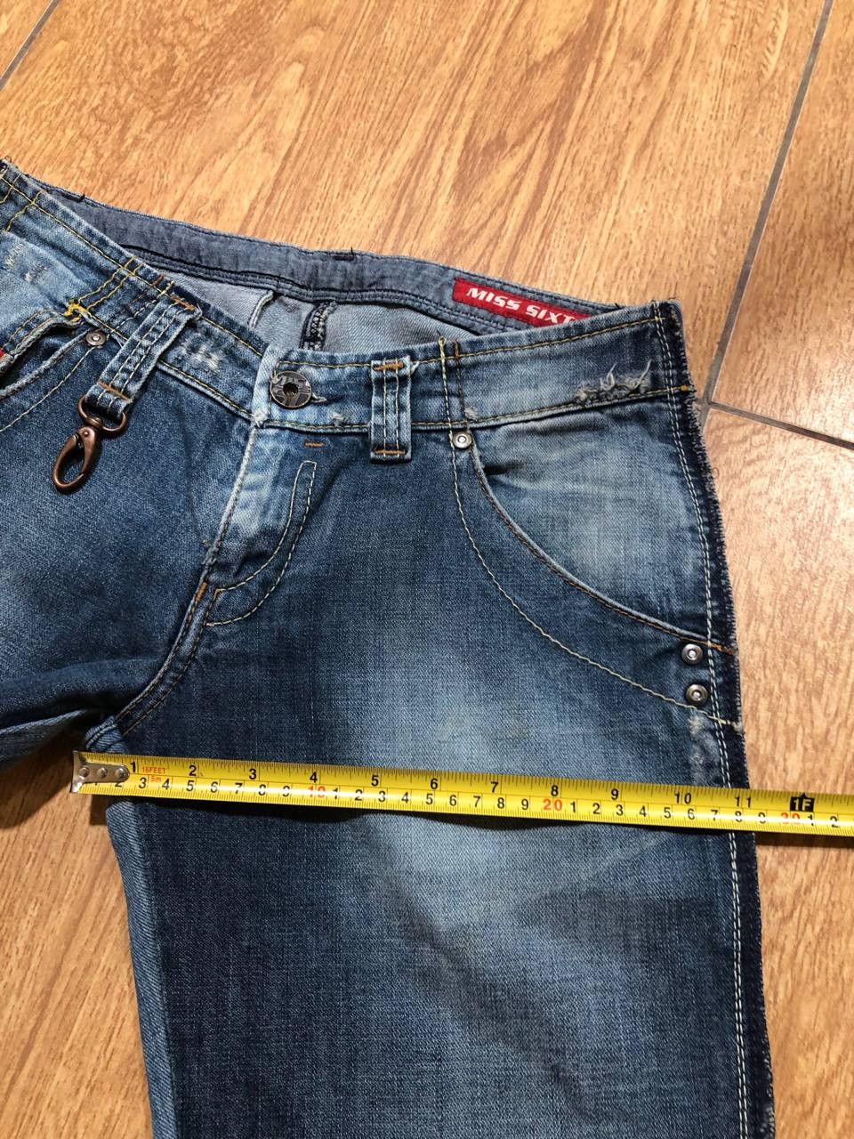 Miss Sixty Miss Sixty jeans crazy Y2K vintage streetwear Size 28" / US 6 / IT 42 - 5 Thumbnail